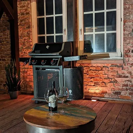Luxurioeses Penthouse Mit Dachterrasse & Massagesessel Em-apartments Deutschland Bielefeld