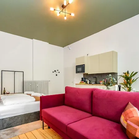 Appartement Stylisches Altbau-loft Nahe Hbf Mit Outdoor-oase *