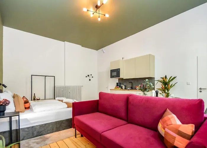 Appartement Stylisches Altbau-loft Nahe Hbf Mit Outdoor-oase - Nuju *