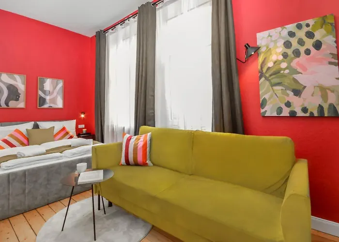 Apartment Stylisches Altbau-loft Nahe Hbf Mit Outdoor-oase Bielefeld