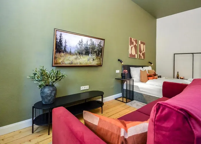 Appartement Stylisches Altbau-loft Nahe Hbf Mit Outdoor-oase - Nuju *